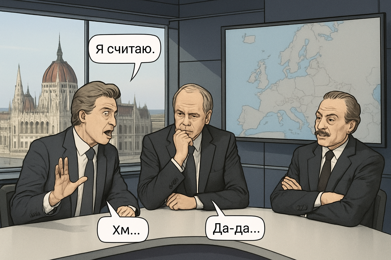 Ночь выборов в Будапеште