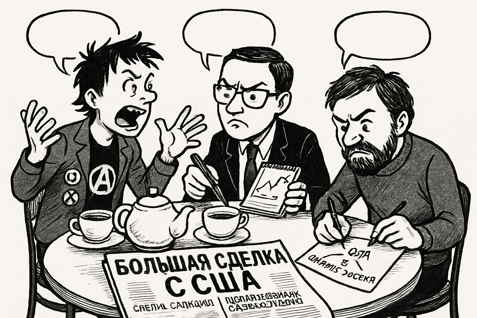 Спор трёх экономик